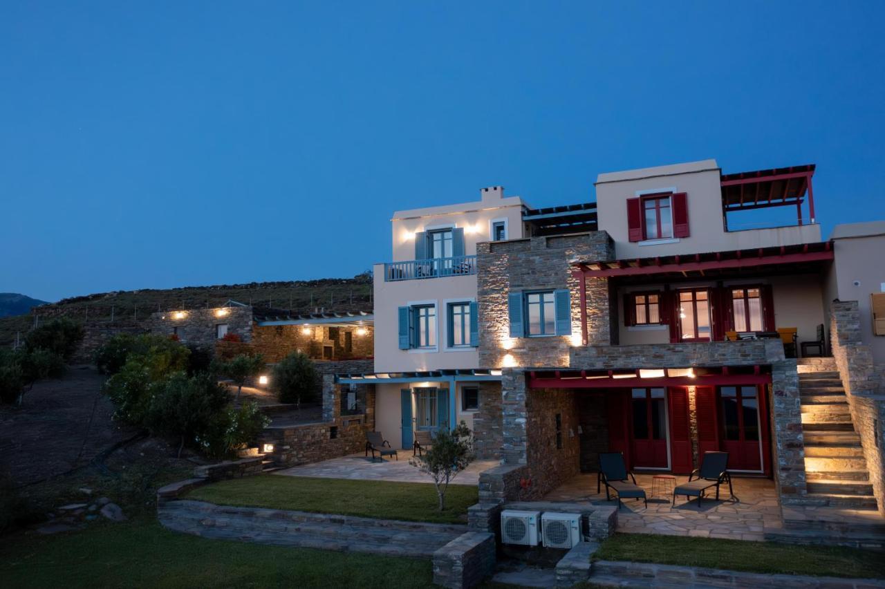 Bella Resorts Andros Kato Fellos Eksteriør bilde